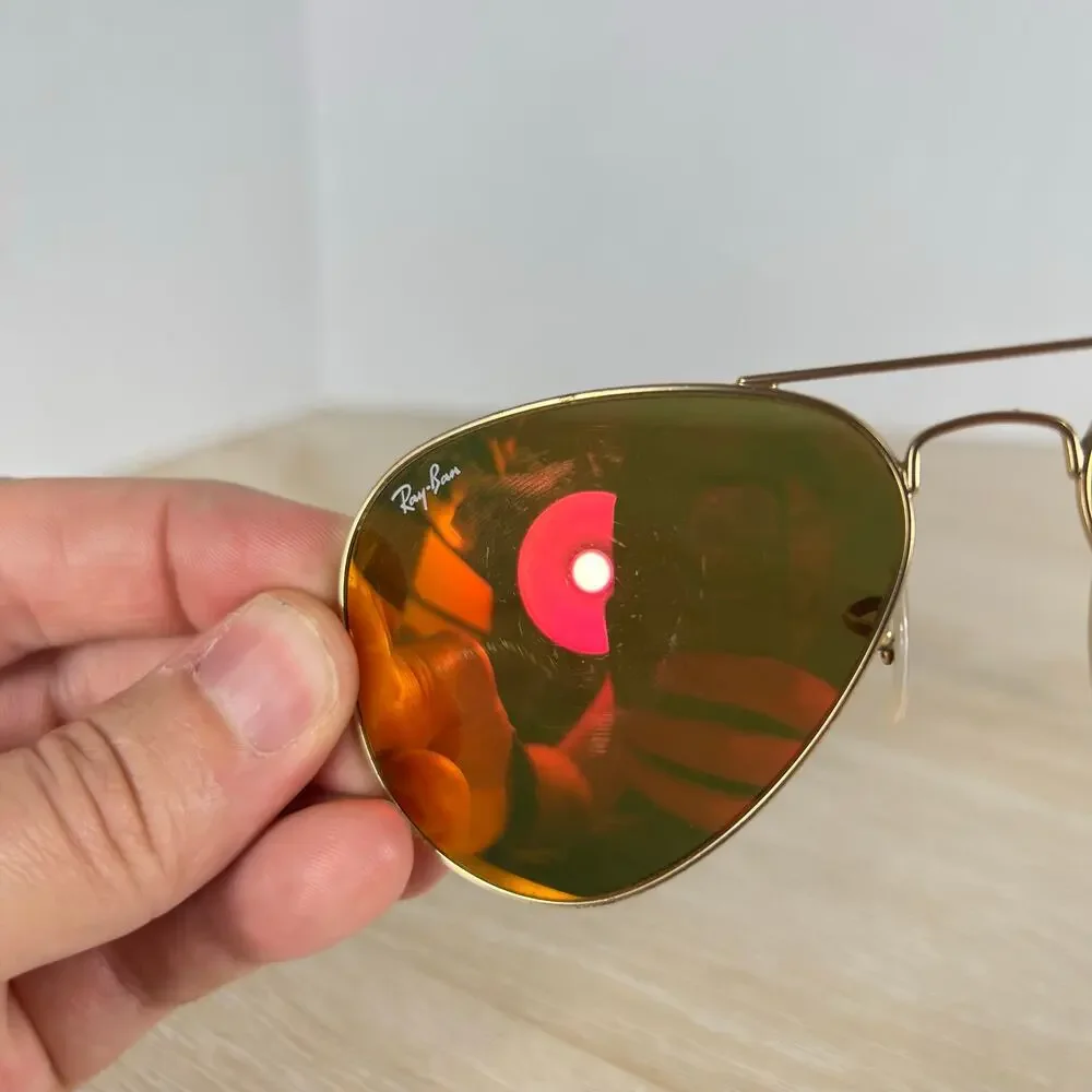 Ray-Ban RB3025 Aviator Large Metal 112/69 Sunglasses FRAMES ONLY 58-14